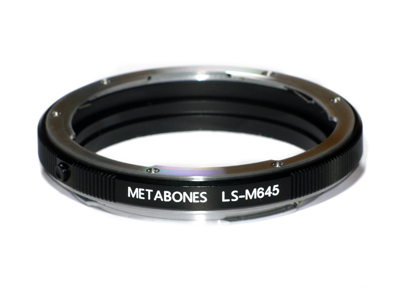MB_M645-LS-BM1（レンズ側：Mamiya 645／ボディ側：Leica S）・Metabones 4897050180549