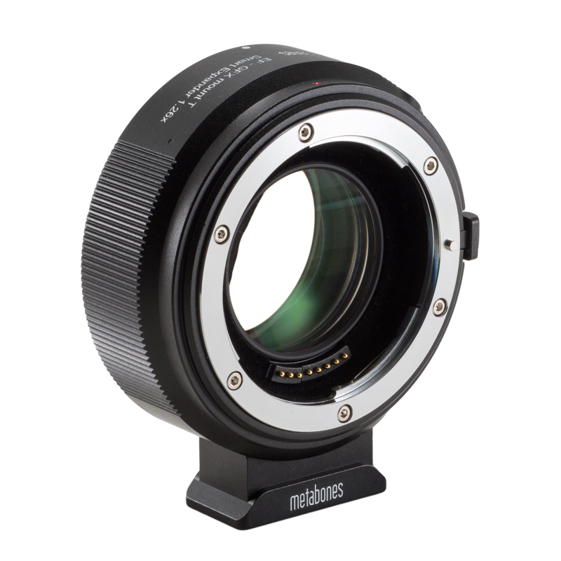 MB_EPEF-FG-BT1（レンズ側：Canon EF／ボディ側：Fujifilm G）・Smart Expander 1.26x・T（フロック加工）・Metabones 4897050182734