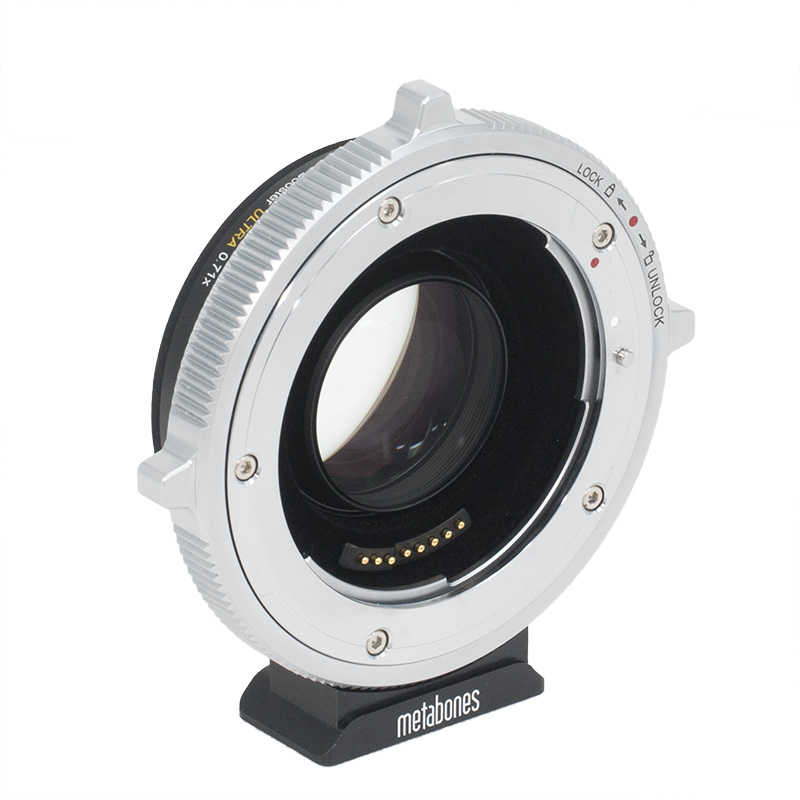 MB_SPEF-E-BT3（レンズ側：Canon EF／ボディ側：Sony E）・Speed Booster ULTRA 0.71x・T（フロック加工）・CINE（Positive Lock）・Metabones 4897050182178