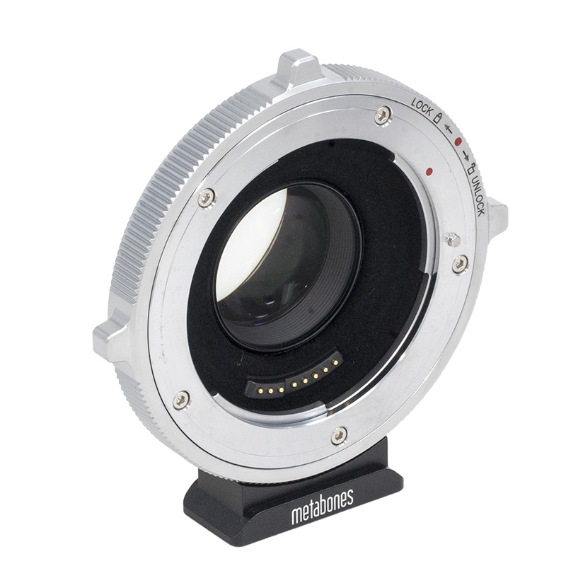 MB_SPEF-m43-BT6（レンズ側：Canon EF／ボディ側：Micro Four Thirds）・Speed Booster XL 0.64x・T（フロック加工）・CINE（Positive Lock）・Metabones 4897050182130