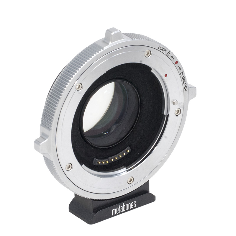 MB_SPEF-m43-BT5（レンズ側：Canon EF／ボディ側：Micro Four Thirds）・Speed Booster ULTRA 0.71x・T（フロック加工）・CINE（Positive Lock）・Metabones 4897050182123